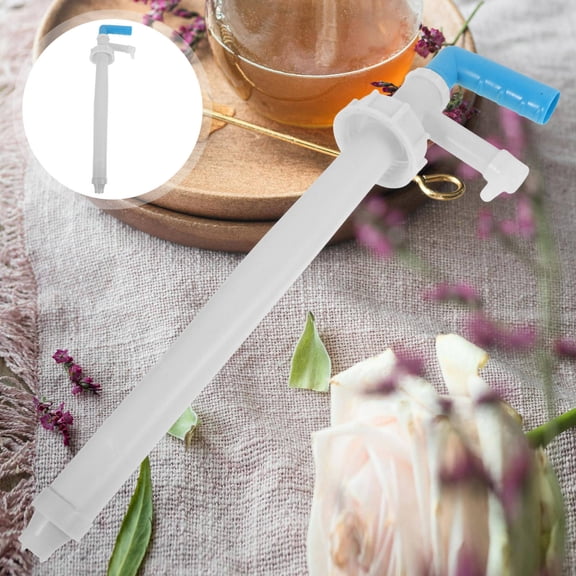 Soimiss Anti Drip Honey Dispenser Plastic Manual Pump For Daily Life 1Set