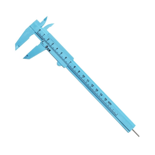 Bgsha 0-150mm Vernier Calipers Single Rule Scale Plastic Depth Height Measure Tool