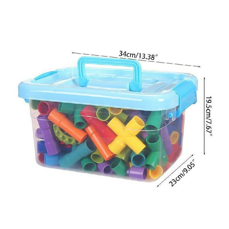 Creative Funny Building Block Splicing Lunch Box For Kids To