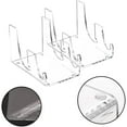 thumbnail image 3 of 2 Tier 14*9.5*9CM Clear Dinnerware Display Stand,2 PCS Acrylic Plate Stands for Display,China Display Stand Plate Racks for Display China Place Setting Holder for Plates Platters, 3 of 4