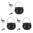 thumbnail image 1 of Decodeary Halloween Mist Maker With Changing LED Light Add Ambience To Party Easy To Halloween Witch Cauldrons silver EU Plug 3Set, 1 of 6