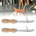 thumbnail image 4 of Herramientas De Cuero, Convenientes Y Prácticos Tornillos Ajustables De Arrugador De Cuero Para Marcar Para Engarzar Ccdes Otros, 4 of 8