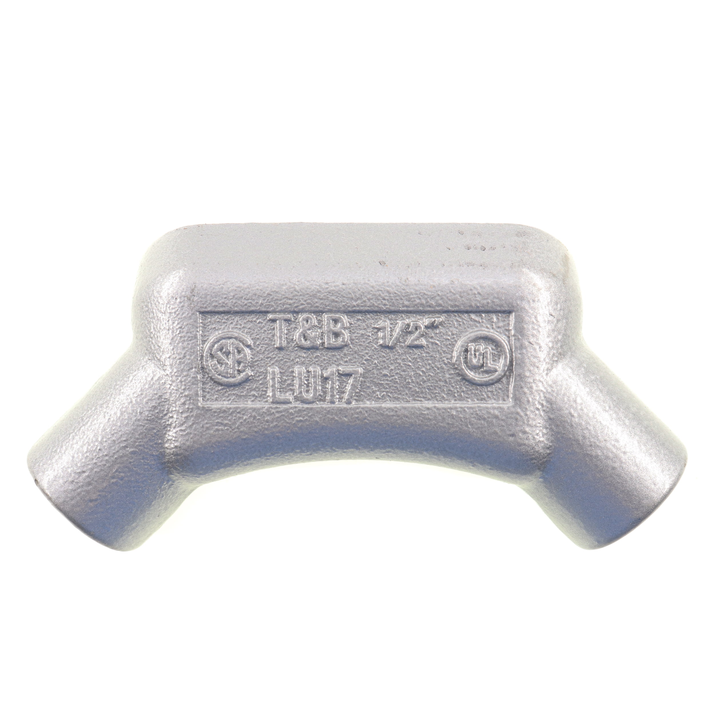 Thomas & Betts LU17 CastIron Rigid Conduit Body Universal Elbow, Type