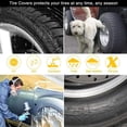 thumbnail image 3 of Apuakthei Juego de 4 cubiertas para neumáticos para remolque, autocaravana, coche, camión, autocaravana, 3 of 5