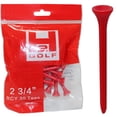 thumbnail image 1 of H2 Recycled Plastic 2 3/4" Golf Tees (30pc), Red, 1 of 3