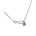 thumbnail image 1 of Collar Corazón con infinito Baño de rodio Armario Joyería Collar Corazón con infinito Baño de rodio, 1 of 4