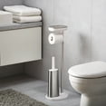thumbnail image 4 of Joseph Joseph EasyStore Toilet Paper Holder Stand with Stainless Steel Flex Toilet Brush, 4 of 5