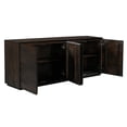 thumbnail image 4 of Flagstaff 4-Door Sideboard in Modern Barista Brown Finish on Solid Wood, 4 of 5