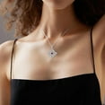 thumbnail image 4 of DVEATR 925 Sterling Silver Witches Knot Birthstone Pendant Necklace-Original Protection Witch Celtic Knot Jewelry Mothers Day Gifts for Women, 4 of 10