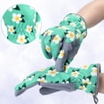 thumbnail image 6 of HOMEIORA Womens Gardening Weeding Working Gloves, Leather Garden Glove for Women Thorn Proof No Stab for Digging, Planting, Pruning, M, 1 Pair, 6 of 7