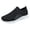 White, variant on Breathable Walking Sneakers for Men Summer Running Shoes with Arch Support Students Non Slip Hiking Casual Sneaker Black Size 8