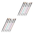 thumbnail image 3 of Seitruly 6 Pieces Nail Brush Set Color Crystal Powder Flower Inlaid Anti-slip Elegant Painting Accessories Pens Pole Handle Manicure Type2 NO2 Seitruly CBP256735, 3 of 6
