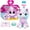 Blue Alpaca Bear Unicorn Random, variant on 4th Generation Plush Toy Blind Box, Alpaca, Bear & Unicorn Bath Gift Set