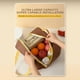thumbnail image 3 of Xihbxyly Bolsa de Picnic Portátil, Bolsa Bento Térmica, Lonchera con Cremallera, Bolsa Térmica Portátil, Mantiene La Comida Caliente y Fresca, Diseño Moderno y Elegante, Ideal para Playa, Oficina, 24, 3 of 6