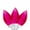 Pink, variant on 25 Count Green LED C9 Christmas Lights, 16 ft White Wire