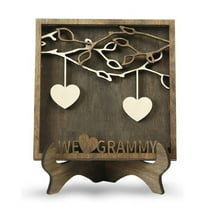 Personalized Family Sign for Mom Custom Wooden Tree Frame Engraved Wood Plaques Decor Mother'S Day Gifts,G
