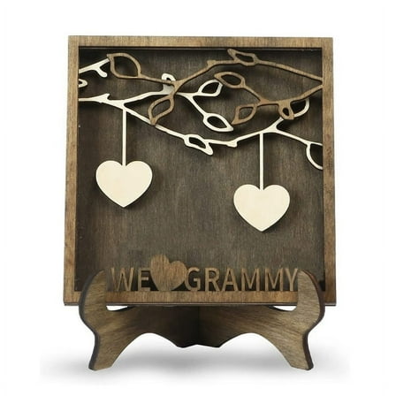 Personalized Family Sign for Mom Custom Wooden Tree Frame Engraved Wood Plaques Decor Mother'S Day Gifts,G