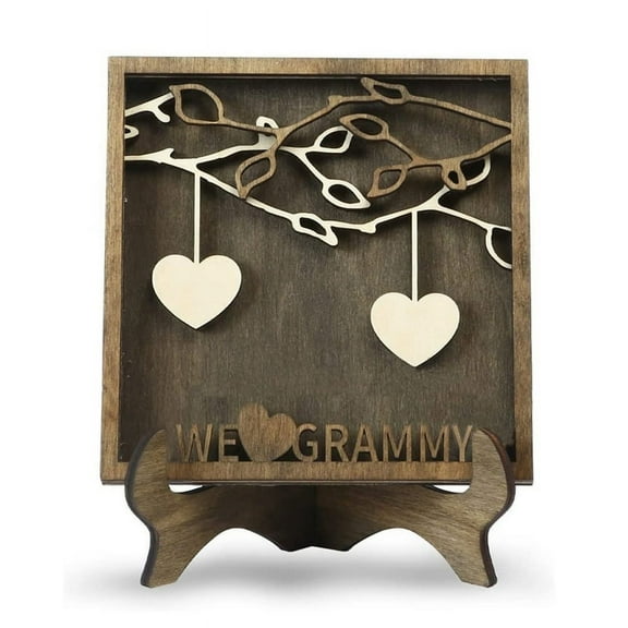 Personalized Family Sign for Mom Custom Wooden Tree Frame Engraved Wood Plaques Decor Mother'S Day Gifts,G