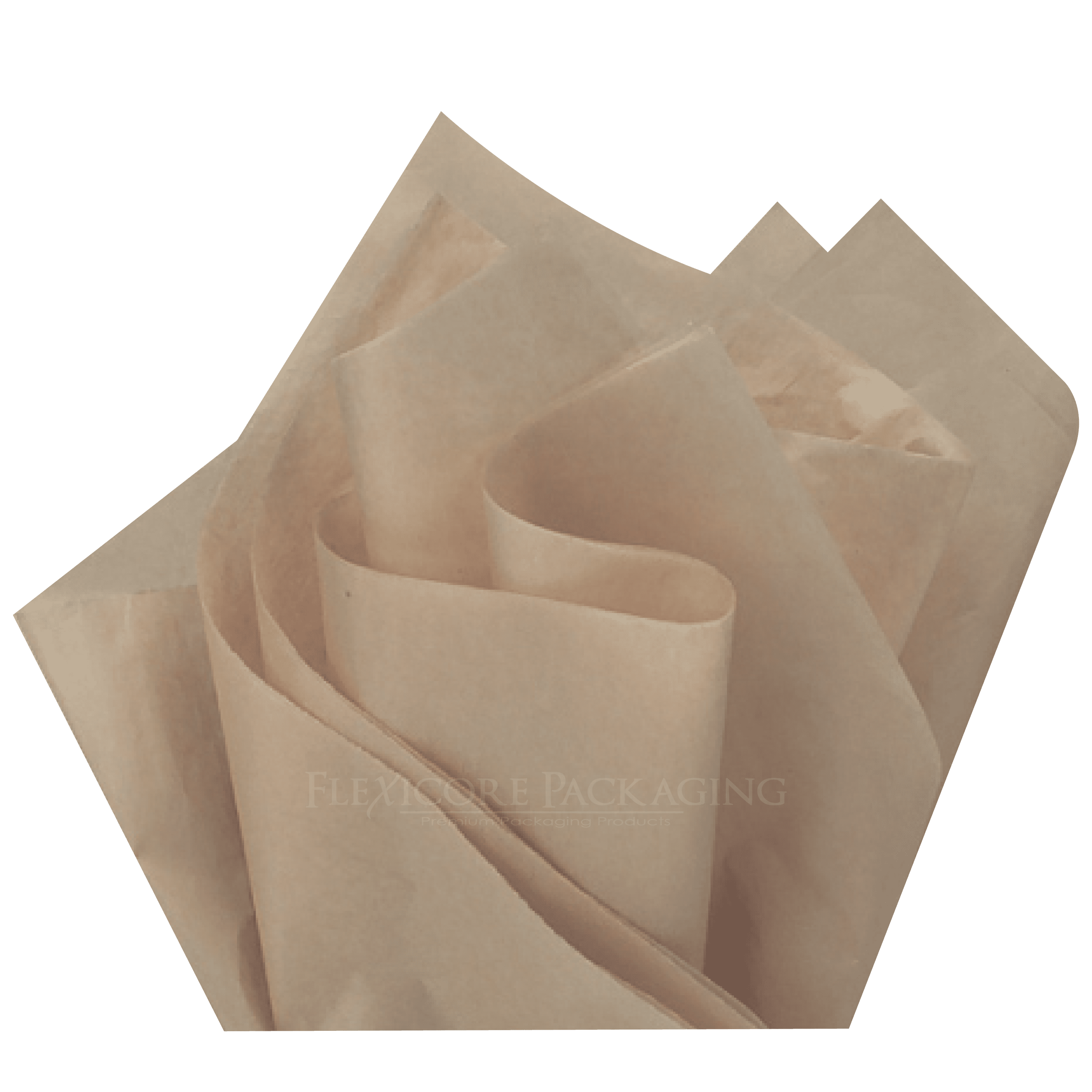 24 Sheets Pack 20" x 30" Kraft Brown Quality Premium Grade Color Tissue Paper 