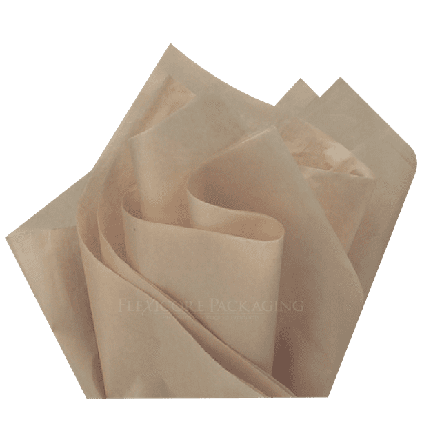 Parchment Tan Tissue Paper, 15"x20", 100 ct