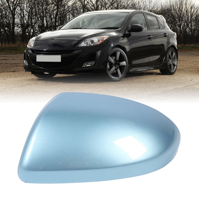 Side Rearview Mirror Cover Cap Impact Resistant Scratch Proof Stylish Look for Vehicle