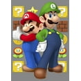 thumbnail image 2 of Boy's Nintendo Mario and Luigi  Performance Graphic Tee Charcoal Heather Medium, 2 of 4
