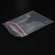 thumbnail image 4 of Unids/paquete de 100 bolsas con cierre de cremallera, bolsa de plástico transparente autosellante, paquete de almacenamiento de alimentos, bolsa Almacenamiento y organización del hogar 10 x 15 cm Advancent HA5328-07B, 4 of 6