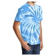 thumbnail image 4 of Mafoose Men's Short Sleeve Tie-Dye Male Cotton T-Shirts Light Blue L, 4 of 6