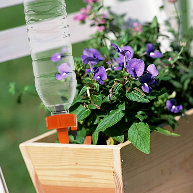 Kit de Goutteur Auto-Arrosant Automatique pour Usage Intérieur et Extérieur - Dispositif d'Irrigation avec Contrôle Réglable Facile à Installer Idéal pour Jardins et Fleurs à Domicile