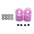 thumbnail image 3 of jinwen 4 Pcs avec Roulements Pièces Roues en PU Matériau d'Absorption des Chocs 70mm Roues Cruiser Rose, 3 of 9