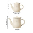 thumbnail image 4 of NOVELAR White Oil Pot with Filter, 3.14x5.12x3.14 in or 4x5.8x3.86 in, Smooth Pouring for Daily Cooking and Frying, 4 of 7
