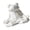 White, variant on Geometric Yoga Frogs Sculpture Low Poly Resin Art Decors Meditations Desktop Statue for Homes Space Decoration