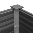 thumbnail image 5 of vidaXL Garden Raised Bed WPC 150x100x54 cm Grey, 5 of 5
