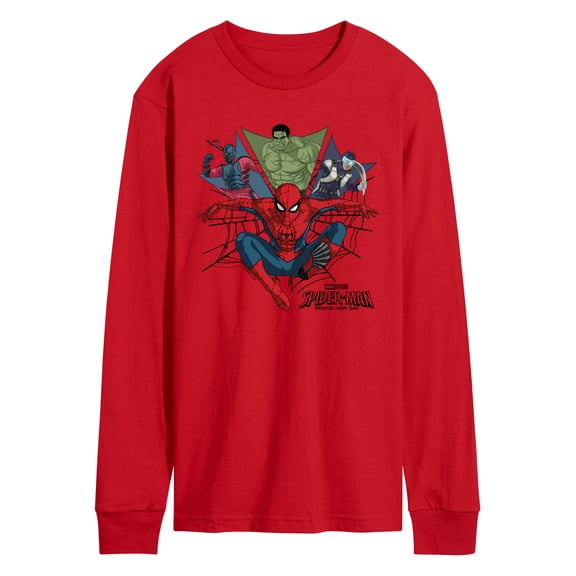 Spider-Man: Brand New Day - Crew Collage - Men's Long Sleeve Graphic T-Shirt