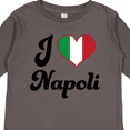 thumbnail image 4 of Inktastic I Heart Napoli Boys or Girls Long Sleeve Toddler T-Shirt, 4 of 5
