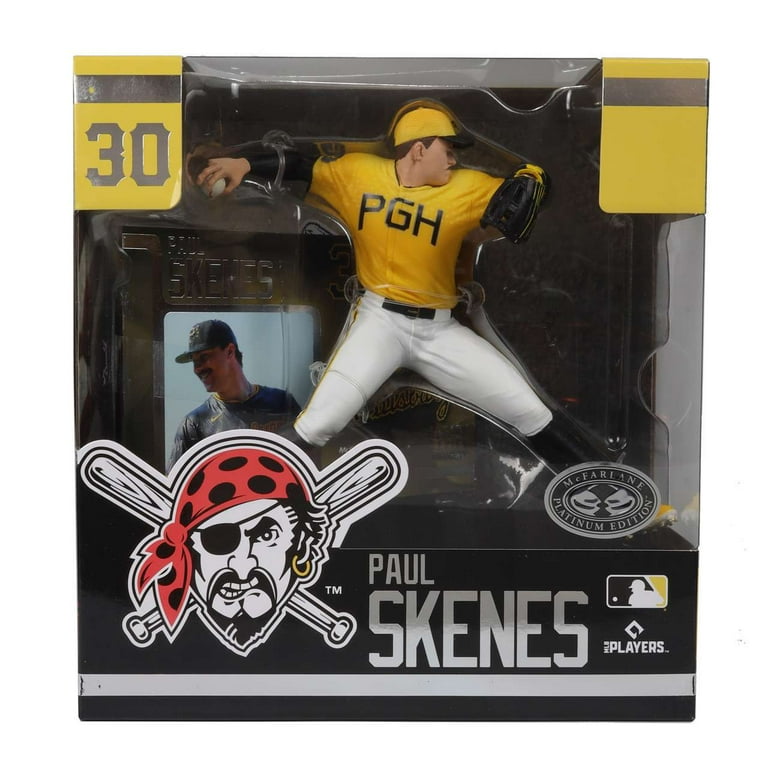 McFarlane MLB Sports Picks Baseball Paul Skenes Posed Figure (Gold