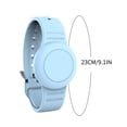 thumbnail image 2 of Waterproof Air Tag Bracelet for Kids(2 Pack), Soft Silicone Air Tag Hidden Wristband, Lightweight GPS Tracker Compatible with Apple AirTag Watch Band for Child, 2 of 8