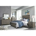 thumbnail image 5 of Modus Furniture Hearst Solid Wood Two Drawer Nightstand, Sahara Tan, 5 of 5