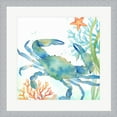 thumbnail image 1 of Sea Life Serenade II by Cynthia Coulter, Framed Wall Art, 19.5W x 19.5H, 1 of 1