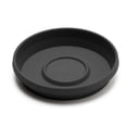 thumbnail image 3 of Bloem Terra Resin Saucer Tray: 12.75" Bottom Width - Black - Matte, Durable, Ribbed Bottom, Indoor and Outdoor, Fits 16" Bloem Terra Pots, 3 of 5