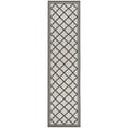 thumbnail image 6 of SAFAVIEH Beach House Richard Geometric Indoor/Outdoor Area Rug, Light Grey/Charcoal, 5'3" x 7'6", 6 of 10