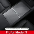 thumbnail image 1 of BUYISI Film Autocollant pour Panneau Central de Console en Fibre de Carbone pour Tesla Model 3 Transparent, 1 of 5
