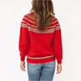 thumbnail image 4 of JUUNthy Cardigan Sweater for Womens, Round Neck Long Sleeve Button Front Vintage Warm Fashion Knit Outerwear Green S, 4 of 13