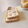 thumbnail image 2 of Cajas Del Teléfono Kawaii Para Iphone 13pro Max,Caja Del Teléfono Lindo Del Oso De Las Galletas De La Historieta Con La Caja Del Teléfono Del Té De La Burbuja Caja Del Teléfono 3d, 2 of 4