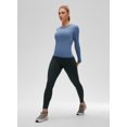 thumbnail image 5 of CRZ YOGA Softembrace Long Sleeve Shirts for Women Casual Tops Soft Basic T-Shirts, 5 of 7