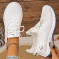 thumbnail image 5 of Domuza Orthopedic Dress Shoes for Women Arch Support Non Slip Slip on Sneakers Wide Knitted Mesh Stretch Hiking Shoes Soft 2026 New Foam Shoes Light Gray 5.5（EU-36）, 5 of 5
