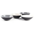 thumbnail image 7 of Colors Life 16pc Dinnerware Set - Stoneware Coupe Dishes, 4 Colors - Grey, Beige & White - Service for 4, Dishwasher & Microwave Safe, 7 of 7