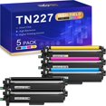 thumbnail image 2 of Cartucho de tóner MEGAIN TN227 compatible con Brother TN227 (paquete de 5), 2 of 9