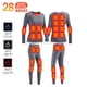 thumbnail image 2 of Ropa interior térmica de invierno con calefacción para hombre, chaqueta calefactora, ropa de esquí, chaqueta calefactora, pantalones de forro polar cálidos, ropa calefactora eléctrica con USB, 2 of 5