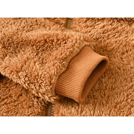 

BTJX Coat Thick Bear Snowsuit Boys Warm Jumpsuit Girls Hooded Baby Girls Coat&jacket